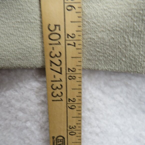 Eddie Bauer Golf Vest Mens Size Large Beige V Neck Windbreaker Pockets - Picture 9 of 9